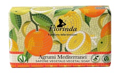 Натуральное растительное мыло с ароматом апельсина Florinda Vegetal Soap, 200г