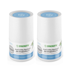 Натуральный дезодорант Synergetic без запаха 50 мл 2 шт