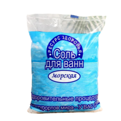 Соль для ванн морская, 1 кг Ресурс Ф