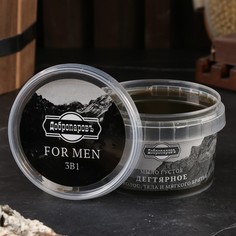 Добропаровъ Мыло густое FOR MEN 3в1 Дегтярное, черное 280 мл Добропаровъ