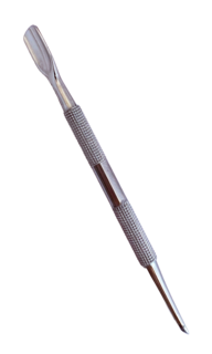 Пушер двухсторонний проф. серии (лопатка широкая + лопатка прямая) Zinger MC0022 SH-Salon