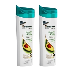 Комплект Шампунь с протеинами Himalaya Экстра увлажнение Гладкий шелк 200 мл х 2 шт.