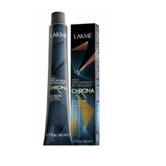 Крем-краска перманентная Lakme Chroma New 4/99, средний шатен красный яркий