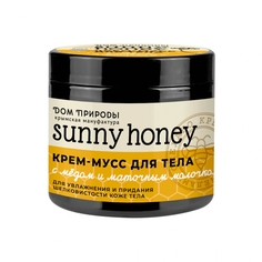 Крем-мусс для тела Дом природы Мёд и маточное молочко Sunny Honey 200 г