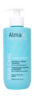 Шампунь для волос Alma K. Питательный и восстанавливающий Nourish & Repair Shampoo, 300 мл