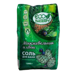 Соль для ванн ECO THERAPY "Можжевельник и хвоя", 1 кг Ecotherapy