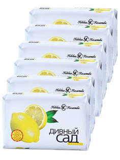 Комплект Туалетное мыло Невская Косметика Лимон 90 г х 6 шт.