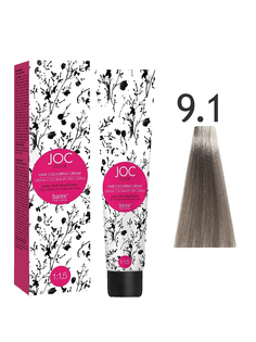 Краска для волос Barex Joc Color 9.1 Супер светлый блондин пепельный
