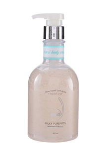 Гель-скраб для душа с морской солью MILKY PURENESS AC233 Kari