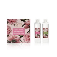 Набор Liss Kroully Skin Juice Peony & Hyacinth: гель для душа, пена для ванн