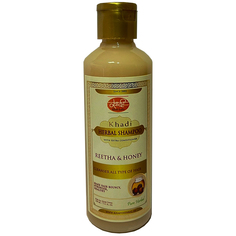 Шампунь KHADI Ритха и Мед Herbal Shampoo с кондиционером 2 в 1 210 мл