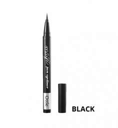 Подводка фломастер для глаз Ottie Magic Pen Eyeliner [Black]