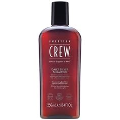 Ежедневный шампунь для седых волос American Crew Daily Silver Shampoo, 250 мл