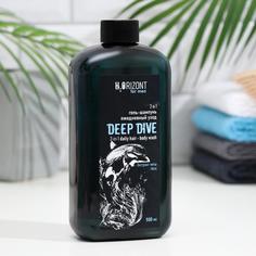 Гель-шампунь ежедневный уход 2-в-1 DEEP DIVE, 500 мл Vilsen