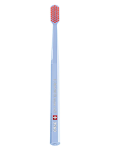 Щётка зубная Curaprox Supersoft толщиной волокон 0,12 мм, светло-голубая