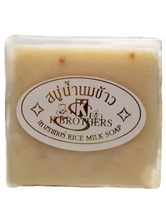 Мыло для лица K.Brothers Rice Milk Soap с рисовым молочком