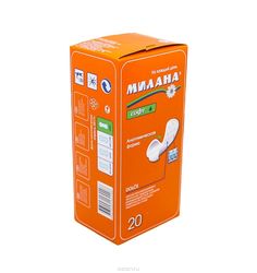 Прокладки ежедневные, Милана, Dolce Софт, 20 шт Milana