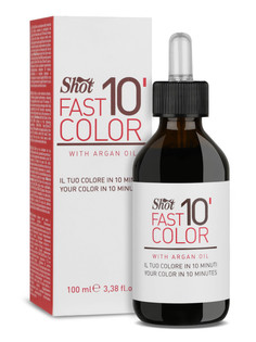 Активатор для красителя Shot Fast 10 Color с аргановым маслом 100 мл