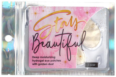Гидрогелевые патчи для глаз Stay beautiful, с частицами золота 4951086 Beauty Fox