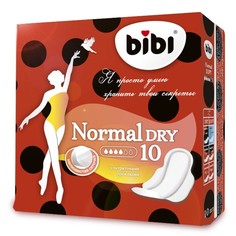 Прокладки BiBi Normal Dry, 10 шт