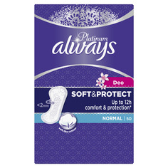 Прокладки always ежедневные Platinum Collection Deo Normal 50шт