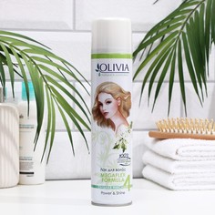 Лак для волос сильной фиксации серии «Olivia» с экстрактом зеленого чая, 250 мл No Brand