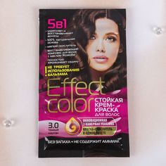 Cтойкая крем-краска для волос Effect Сolor тон тёмный каштан, 50 мл Fito косметик