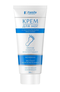 Крем для ног Family Cosmetics Уход за ногами с мочевиной, 110 мл х 6 шт.
