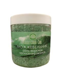 Соль морская ароматизированная можжевельник, 550 г Никитский Ботанический Сад