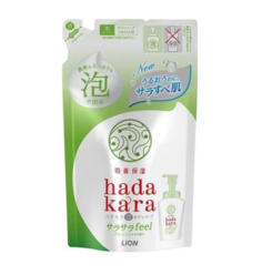 Мыло-пенка для тела Lion Hadakara увлажняющее, с ароматом цитрусовых фруктов, 420 мл