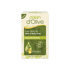 Мыло кусковое Dalan dOlive питательное натуральное, 200 г