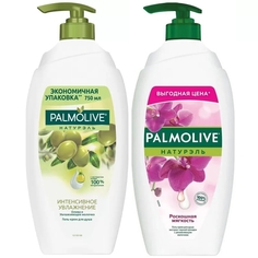 Набор Гель-кремов для душа Palmolive Натурэль Роскошная Мягкость + Интенсивное увлажнение