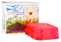 Мыло с семенами чиа МореЛечит; 30 г; Бизорюк