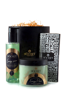 Подарочный набор HOCHET La Femme absolue (скраб для тела, гель для душа, темный шоколад)