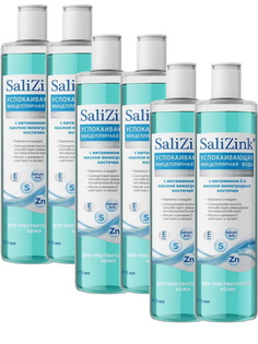 Комплект SaliZink Мицеллярная вода для чувствительной кожи 315 мл х 6 шт