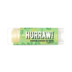 Бальзам для губ Баобаб Банан, Hurraw! Baobab Banana Lip Balm 4,8 г