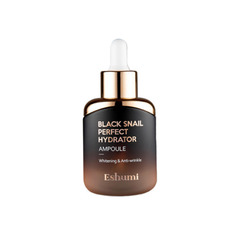 Сыворотка Eshumi увлажняющая с муцином улитки Black Snail Perfect Hydrator Ampoule