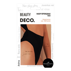 Переводные татуировки для тела Deco by Miami tattoos Fatum Deco.