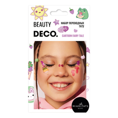 Переводные татуировки для тела Deco by Miami tattoos Cartoon Fairy tale Deco.