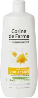 Гель для душа Corine de Farme Essential Молоко и Мед 750 мл