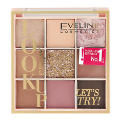 Палетка теней для век Eveline Look Up тон let`s try