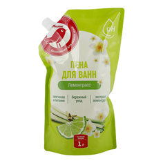 Пена для ванн АШАН Красная птица с ароматом лемонграсса, 1 л