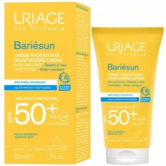 Увлажняющий крем Uriage Bariesun Creme Hydratante без ароматизаторов SPF 50+, 50 мл