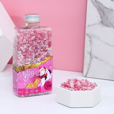 Соль для ванны во флаконе шоколад "Чудес!", аромат цветочный,360г No Brand