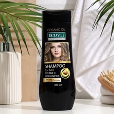 Шампунь ECOandVIT для сухих и поврежденных волос, серии Organic Oil 400 мл. No Brand