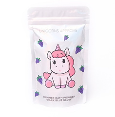 Пудра-шиммер для ванны Unicorns Approve Dark Blue Glow 150 г