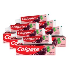 Комплект Зубная паста Colgate Гранат 100 мл х 6 шт.