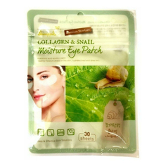 Патчи для глаз Skinapple Collagen and Snail Moisture Eye Patch от темных кругов, 94 г