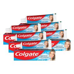Комплект Зубная паста Colgate Бережное Отбеливание 50 мл х 6 шт.
