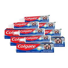 Комплект Colgate зубная паста Максимальная Защита от кариеса Свежая мята 100 мл х 6 шт.